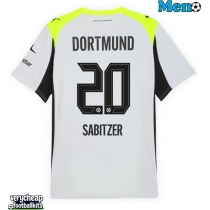 Borussia Dortmund Marcel Sabitzer #20 Replica Away Shirt 2025-26 Short Sleeve